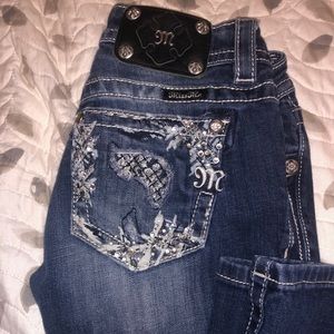 Size 26 miss me bootcut jeans